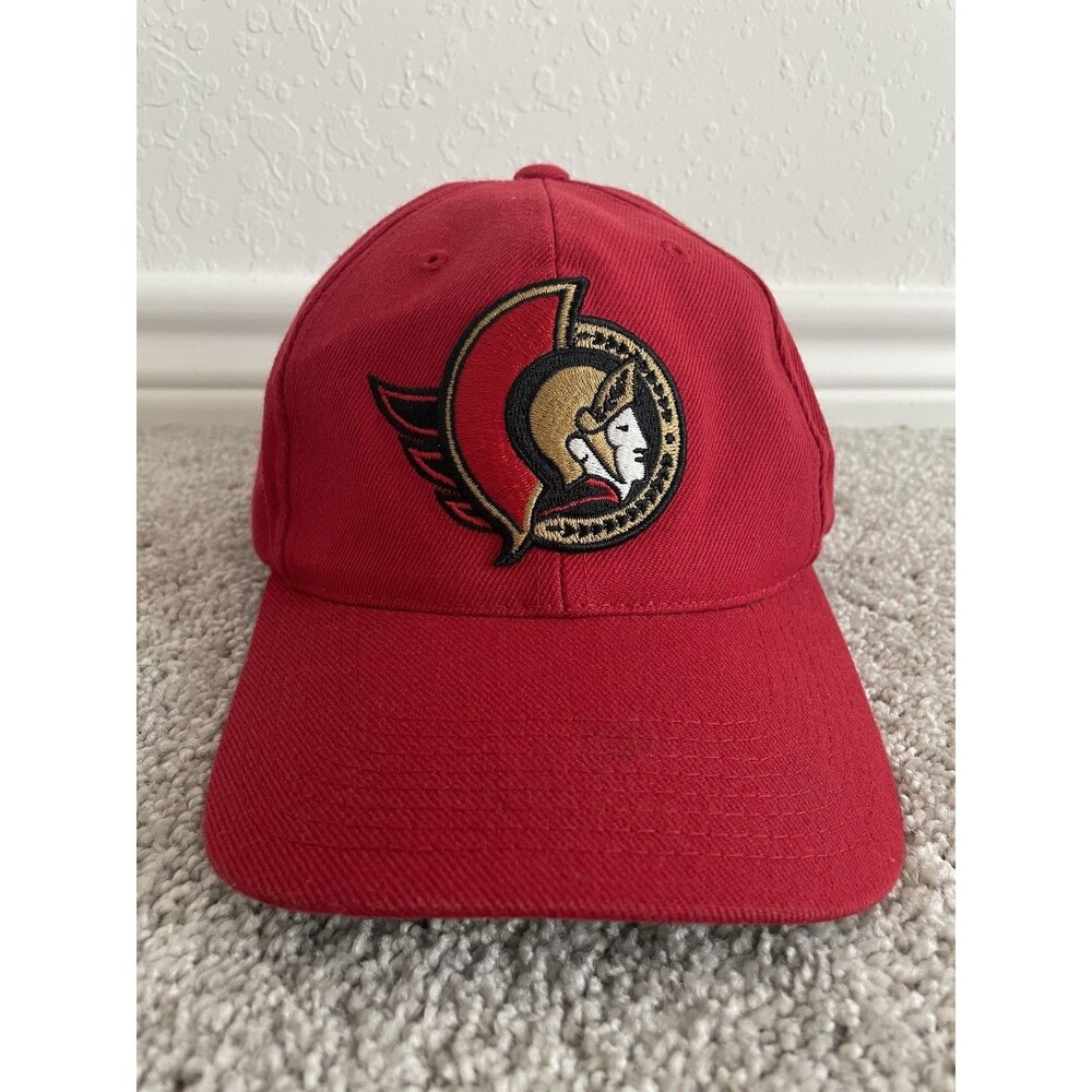 Vintage 90S GCC OTTAWA SENATORS Red NHL Official Licensed CAP Strapback One Size